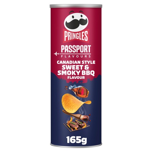 Pringles Passport Sweet & Smokey BBQ   165g