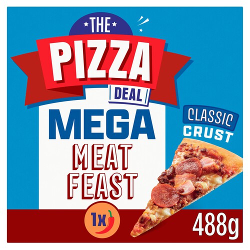 Morrisons The Pizza Deal Takeaway Magnificent Meat Feast