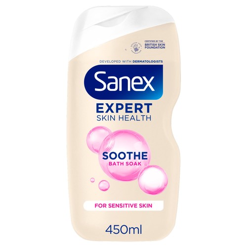 Sanex Expert Skin Health Soothing Bath Soak Bubble Bath
