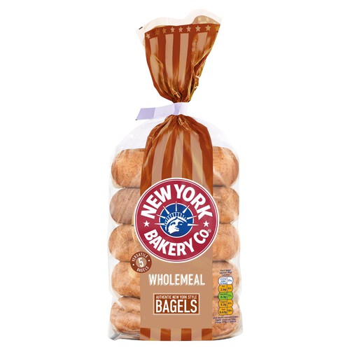 New York Bakery Co. Wholemeal Bagels