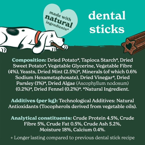 Forthglade Dog Dental Original Sticks 