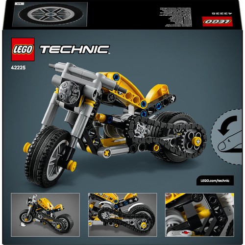 Lego Technic Yellow Motorcycle 42225