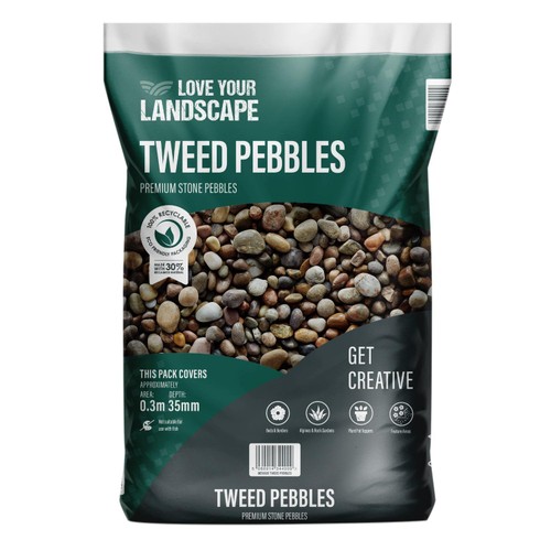 Love Your Landscape Tweed Pebbles Decorative Aggregates 