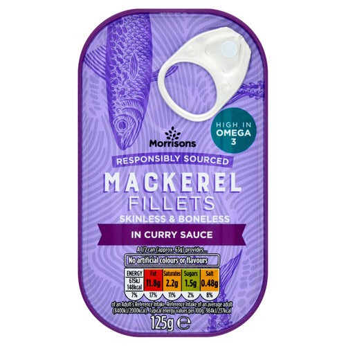 Morrisons Mackerel Curry Sauce (125g)