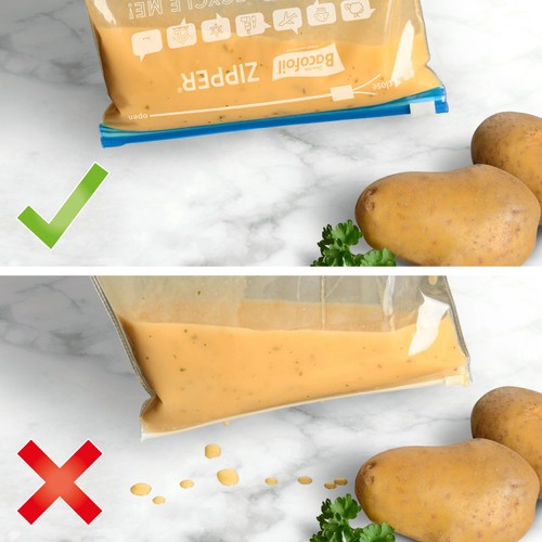 BacoFoil All Purpose Zipper Bags, Pack Of 15 : Aazon.co.uk