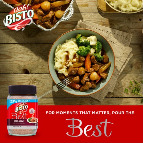 Bisto Best Reduced Salt Beef Gravy 250g