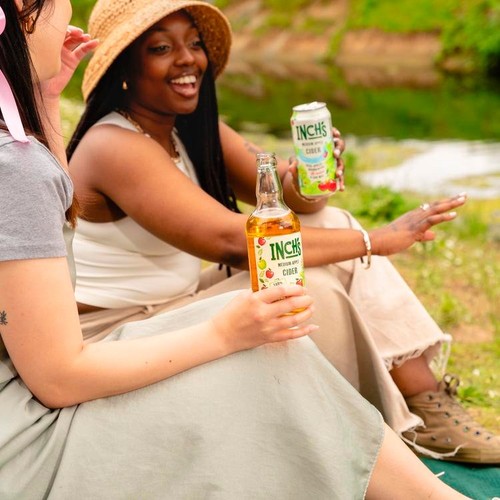 Inch's Medium Apple Cider Cans 