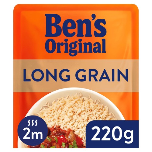 Bens Original Long Grain Microwave Rice 