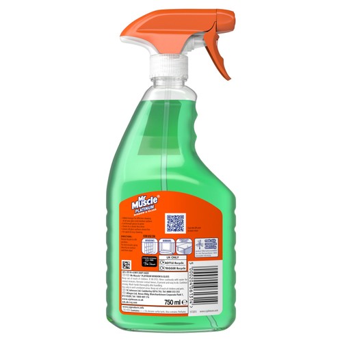 Mr Muscle Platinum Window & Glass Spray