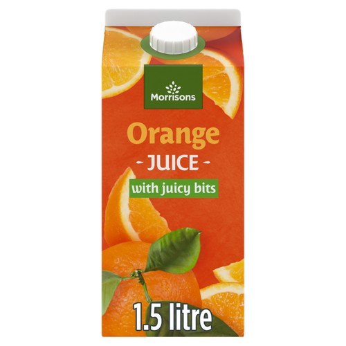 Morrisons 100% Orange Juice With Bits