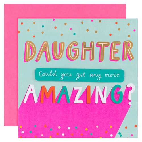 Hallmark Amazing Daughter Card