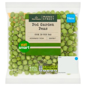 Morrisons Pod Garden Peas 80g
