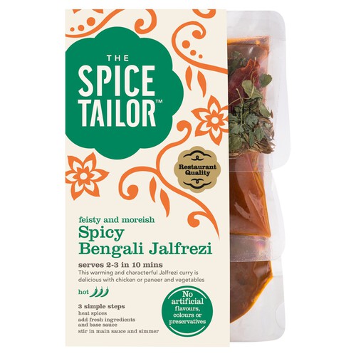 The Spice Tailor Spicy Jalfrezi Indian Curry Sauce Kit