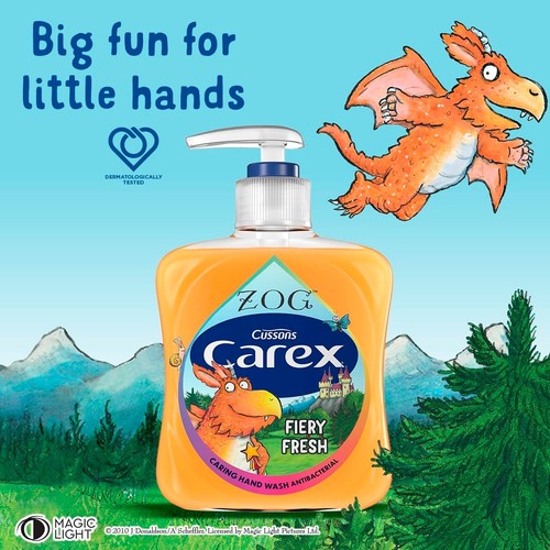 Carex Zog Fiery Fresh Antibacterial Hand Wash 250ml