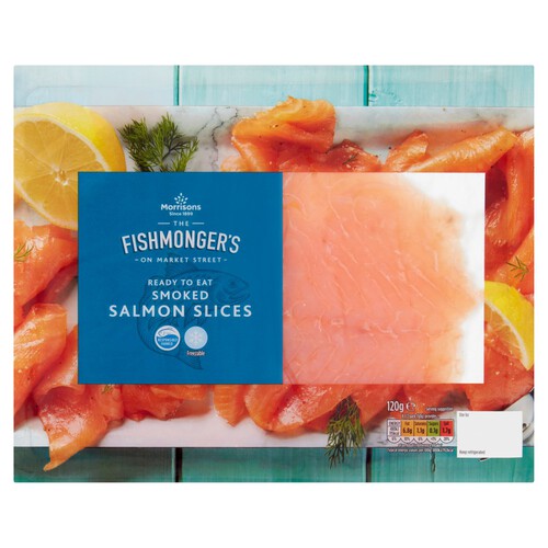 Morrisons Market Street  Smoked Salmon Slices