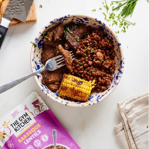 The Gym Kitchen Barbeque Lentils 250g