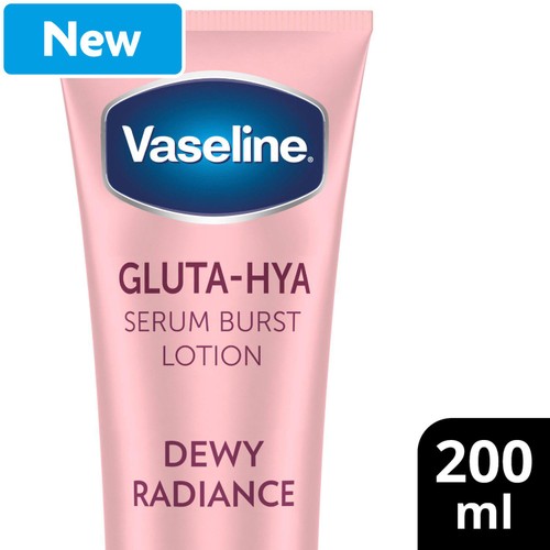 Vaseline Serum Burst Lotion Gluta-Hya Dewy Radiance 200ml