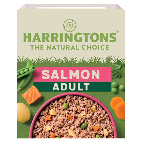 Harringtons Salmon with Potato & Vegetables Wet Dog Food Tray