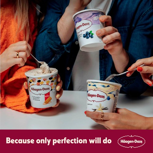 Haagen-Dazs Caramel, Biscuit & Cream Ice Cream