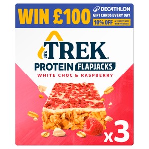 Trek Protein Flapjacks with Lotus Biscoff 3x50g