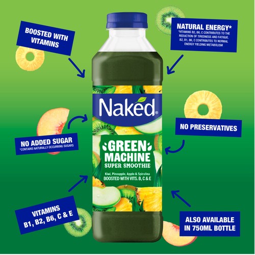Naked Green Machine Super Smoothie 750ml