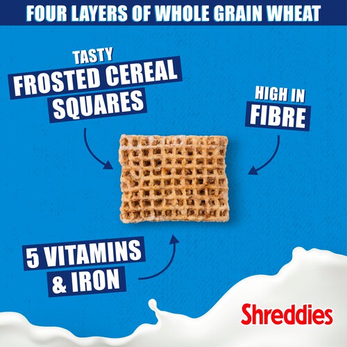 Nestle Shreddies Frosted Cereal 