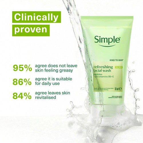 Simple Moisturising Facial Wash 150ml