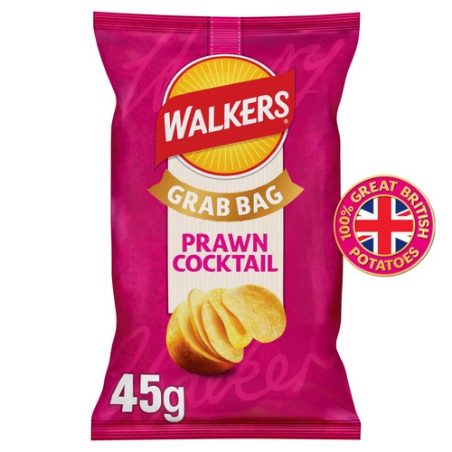 Walkers Crisps Prawn Cocktail 45g