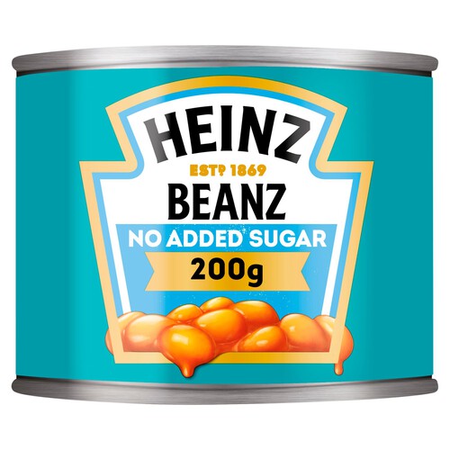 Heinz No Added Sugar Baked Beans in a Rich Tomato Sauce