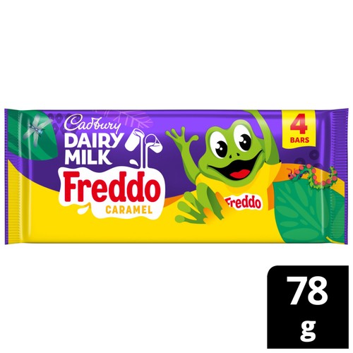 Cadbury dairy milk freddo caramel chocolate bar