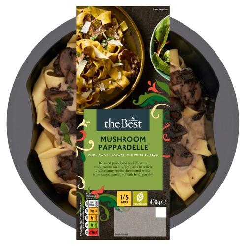 Morrisons Best Mushroom Pappardelle 400g