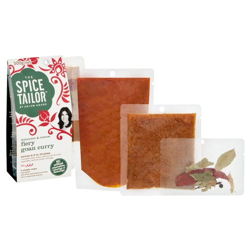 The Spice Tailor Fiery Goan Indian Curry Sauce Meal Kit 300g
