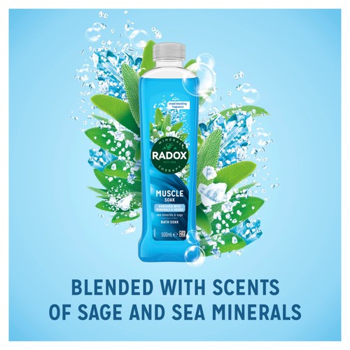 Radox Bath Muscle Soak  500ml
