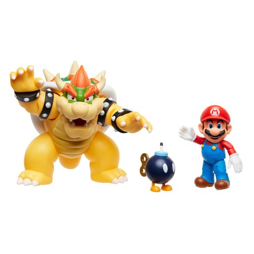 Super Mario Vs Bowser Diorama Set