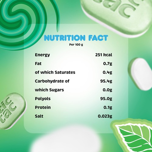 Tic Tac Two Spearmint Sweets  38.5g