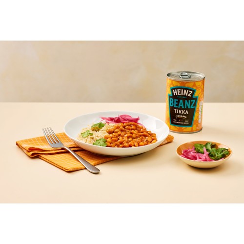 Heinz Limited Edition Tikka Baked Beans 