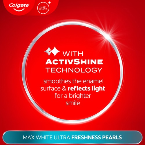 Colgate Max White Ultra Fresh Pearls Whitening Toothpaste 75ml