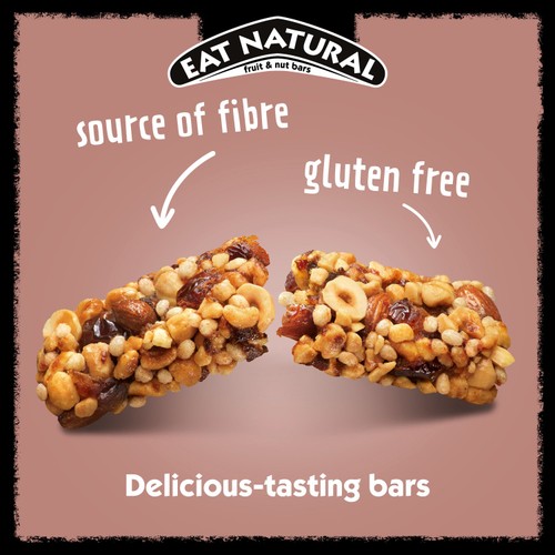 Eat Natural Cereal Bar Hazelnut Date & Peanut