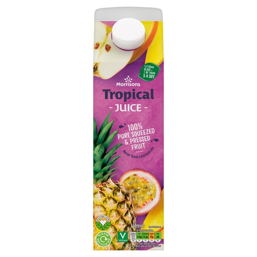 Morrisons fruit tropical juice