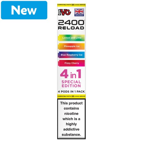 IVG 2400 reload 4 pod pack special edition