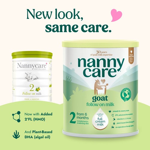 Nanny Care Stage 2 Follow On Milk Goat Milk 6 Months+ 800g