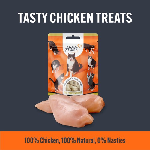 HiLife Chicken Breast Cat Treats