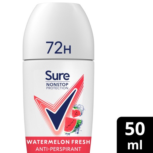 Sure Antiperspirant Deodorant Roll On Nonstop Uplifting & Fresh 50ml