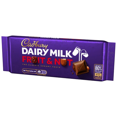 Cadbury Dairy Milk Fruit and Nut Chocolate Bar