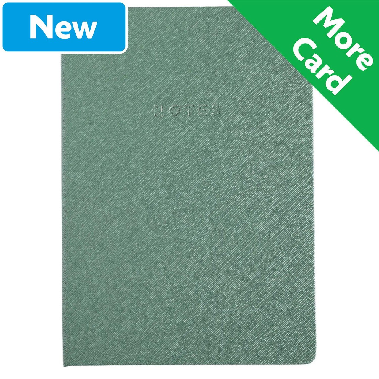 Nutmeg A5 Hardback Notebook Green