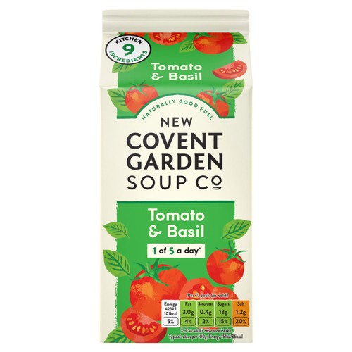 New Covent Garden Tomato And Basil Soup
