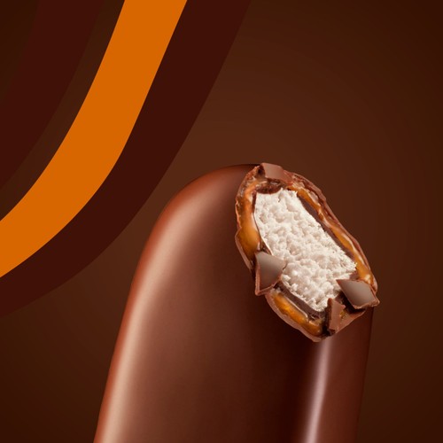 Magnum Mini Double Chocolate & Double Caramel Ice Cream Sticks 6 x 55ml