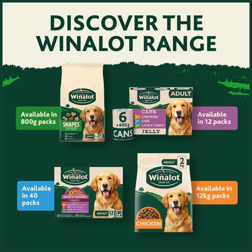 Winalot Meaty Chunks Small Dog Mixed In Gravy Dog Food