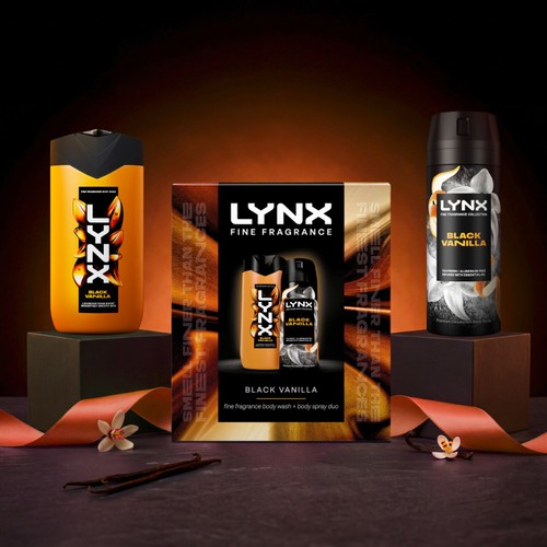Lynx Fine Fragrance Black Vanilla Duo Gift Set
