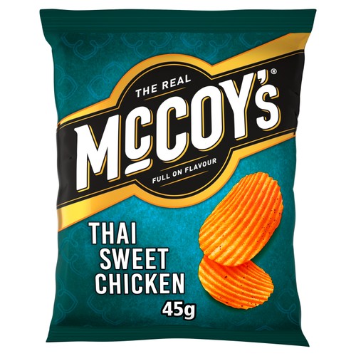 McCoy's Thai Sweet Chicken Crisps 45g